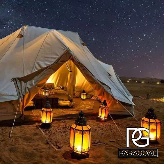 پاراگل کمپ صحرای دبی
