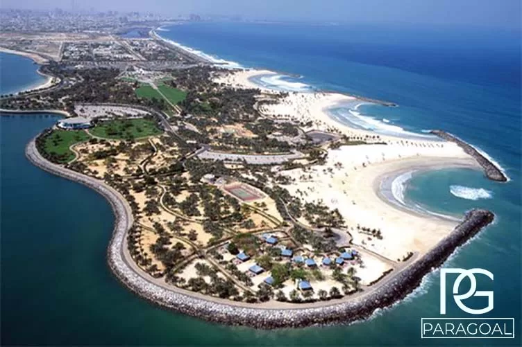 پارک ساحلی الممزار از تفریحات سالم در دبی